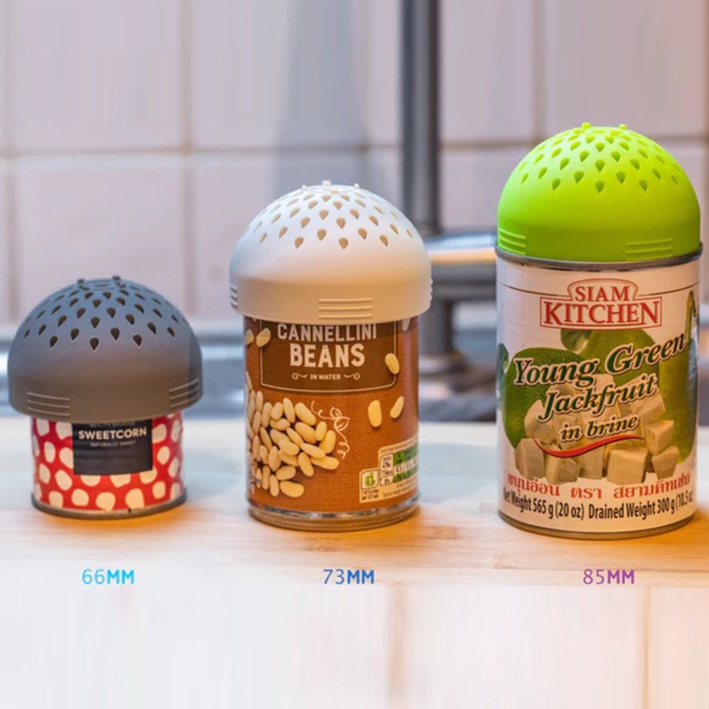 Creative Silicone Canned Drain Multi-function Funnel Filter Kitchen Gadgets