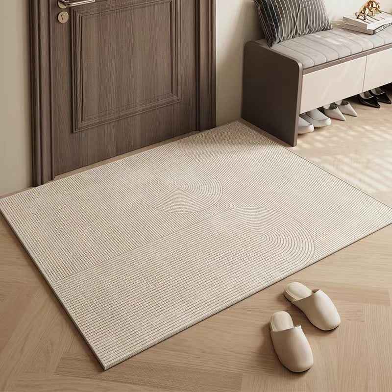 Luxury Velvet Entrance Mat — Cuttable Anti-Slip Door Mat for Porch & Entryway