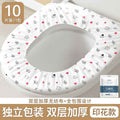 Disposable Toilet Seat Covers — Waterproof Portable Cushion for Travel, Hotels & Maternity