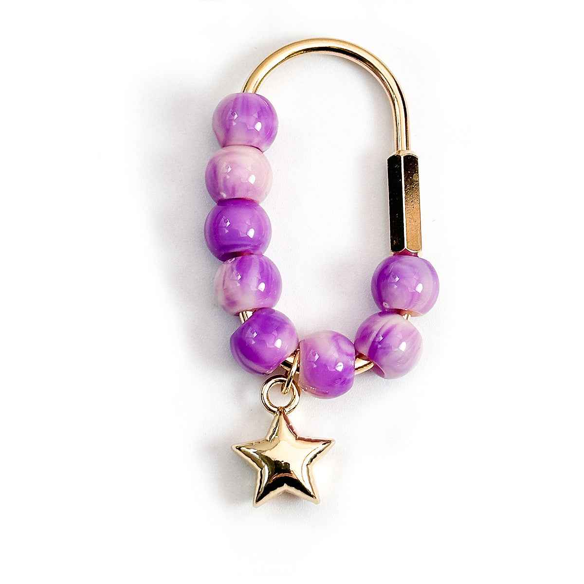 Resin Pendant Keychain — Cute Decorative Key Ring Charm