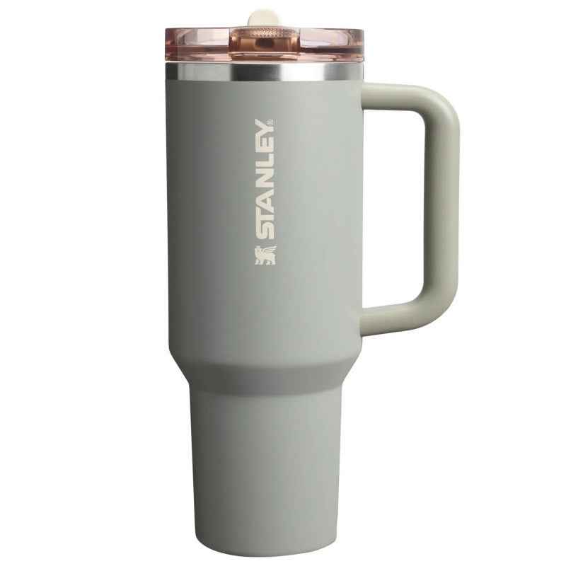 Large Capacity Foldable Straw Tumbler — Stainless Steel Cup with Removable Lid | 21 Colors