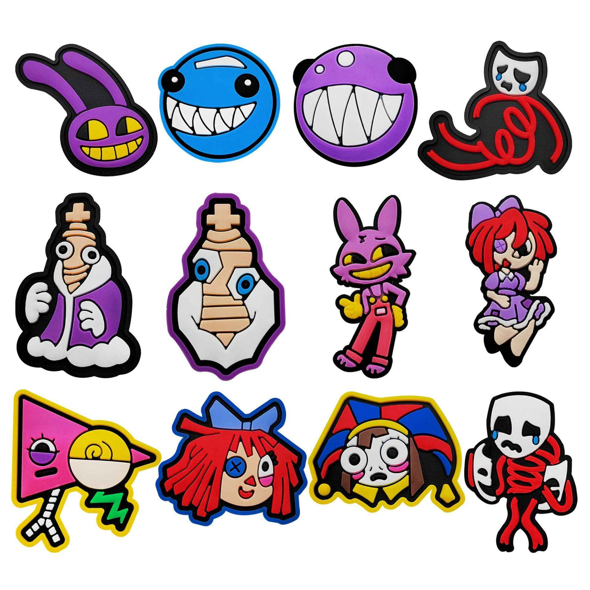 Cartoon Shoe Charms — Fun PVC Decorative Buckles for Clogs & Beach Shoes