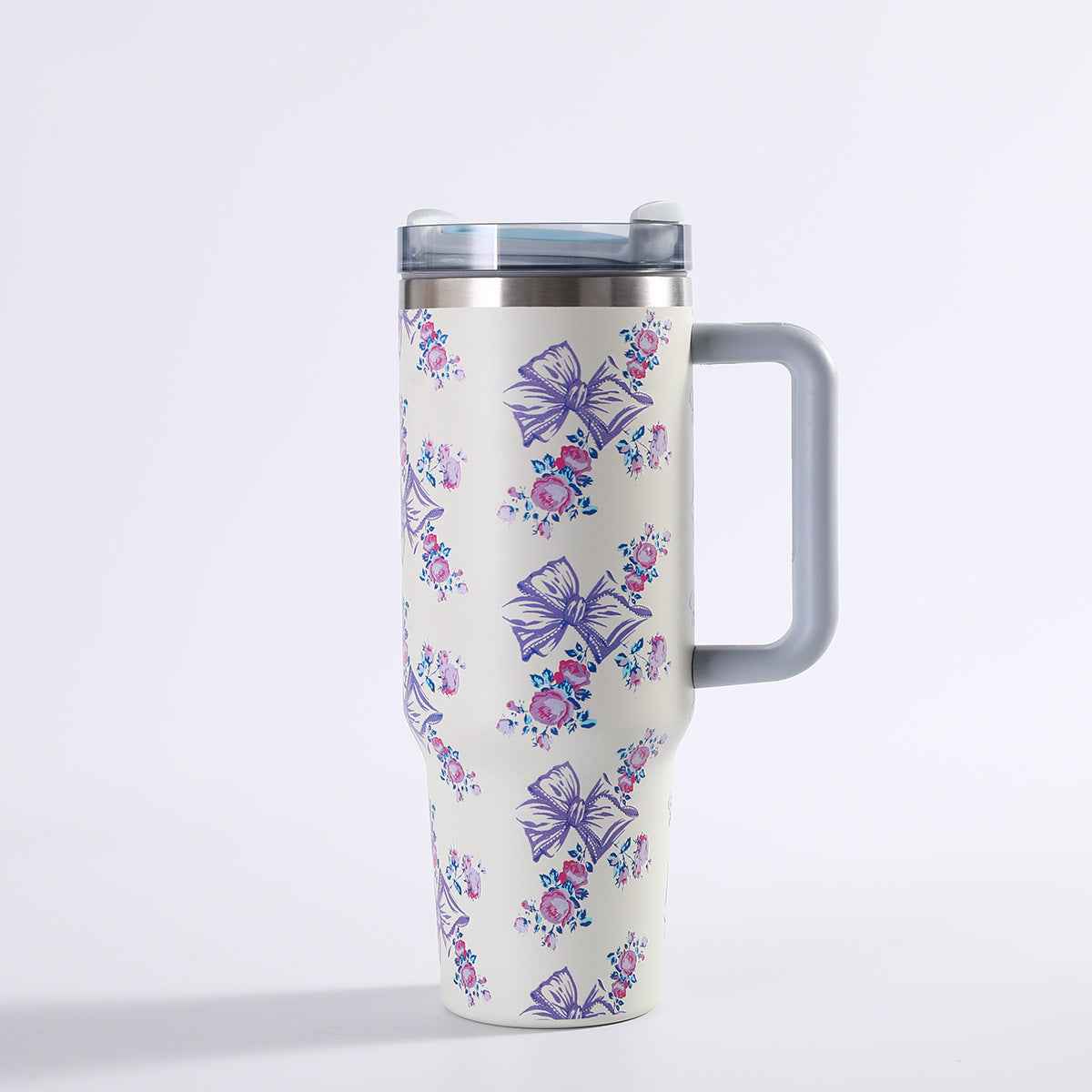 Insulated Tumbler with Handle — 304 Stainless Steel Car Cup | 40oz & 14oz | 6 Colors