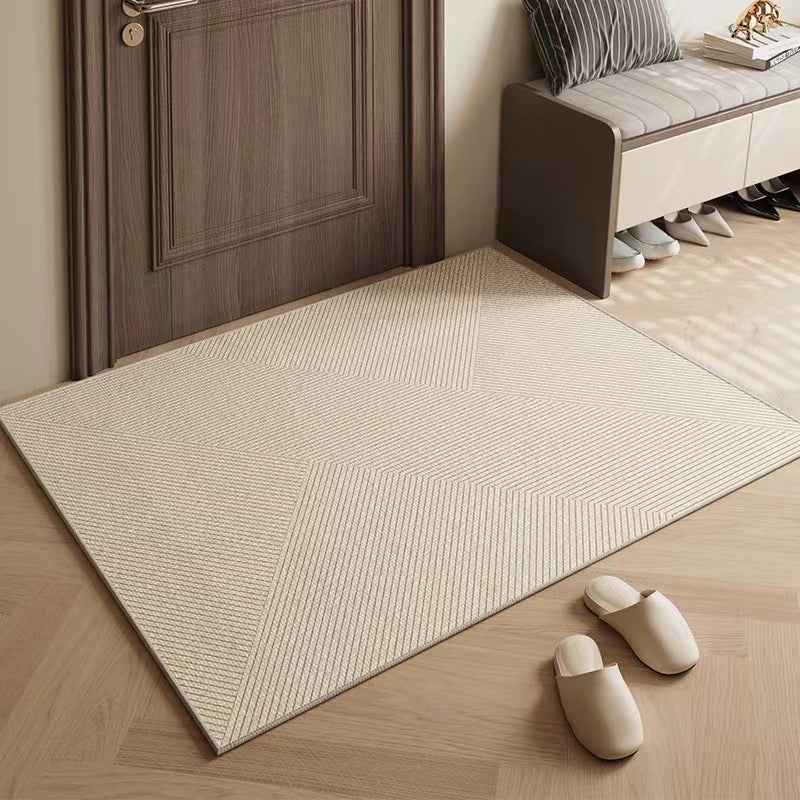 Luxury Velvet Entrance Mat — Cuttable Anti-Slip Door Mat for Porch & Entryway