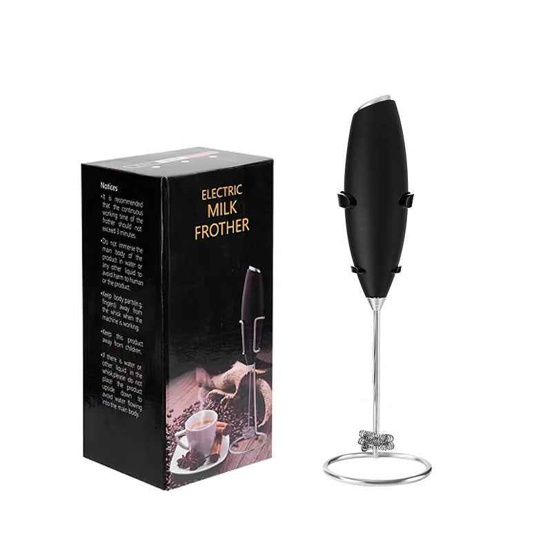 Electric Handheld Milk Frother — Portable Foam Maker for Coffee, Lattes & Matcha