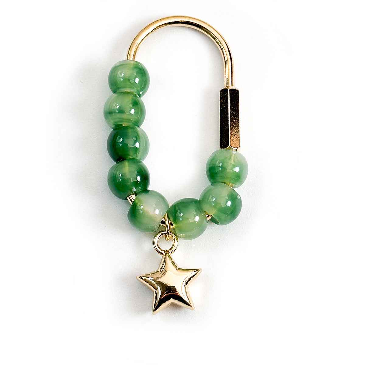 Resin Pendant Keychain — Cute Decorative Key Ring Charm