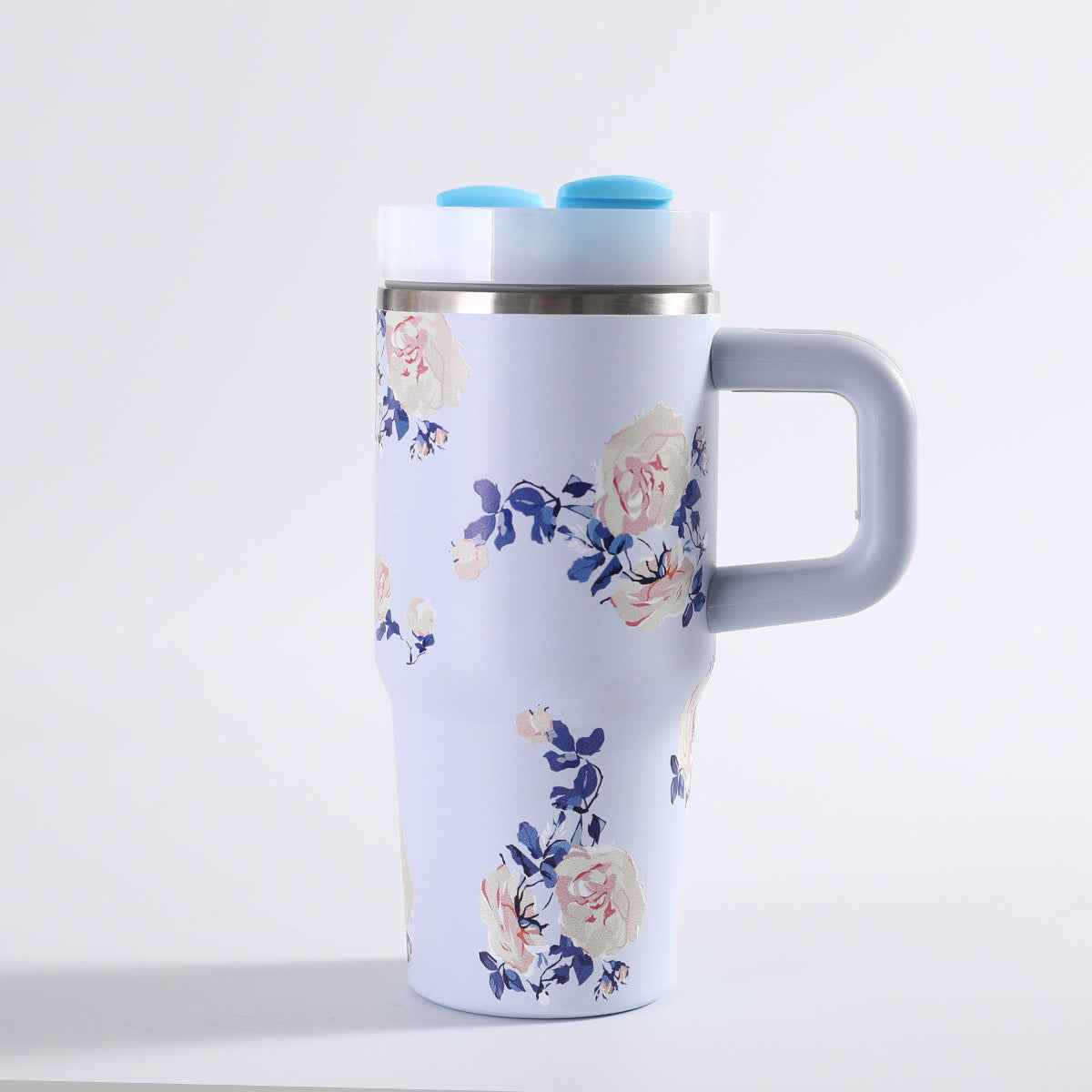 Insulated Tumbler with Handle — 304 Stainless Steel Car Cup | 40oz & 14oz | 6 Colors