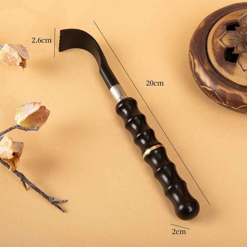 Extendable Wooden Back Scratcher — Multi-Function Self-Scratching Tool
