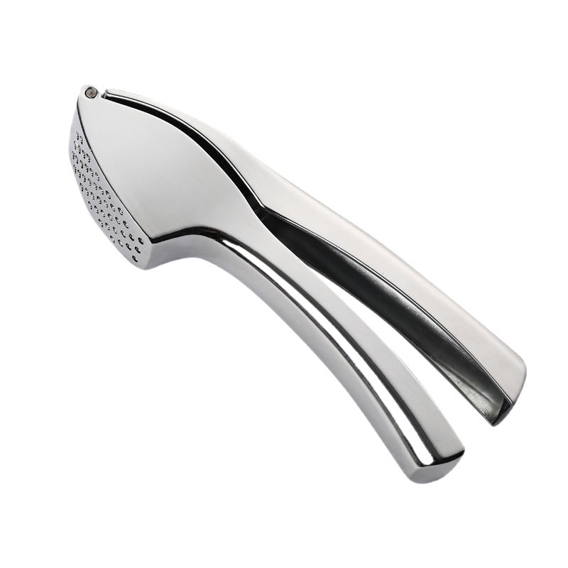 New Stainless Steel Kitchen Garlic Press Large Manual Garlic Press Set Kitchen Gadgets