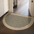 Semi-Circular Loop Pile Door Mat — Dirt-Resistant & Wear-Resistant Entrance Mat