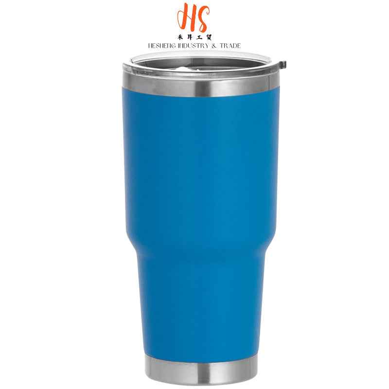 30oz Insulated Straw Tumbler — Double-Wall Vacuum 304 Stainless Steel Car Cup | 18 Colors