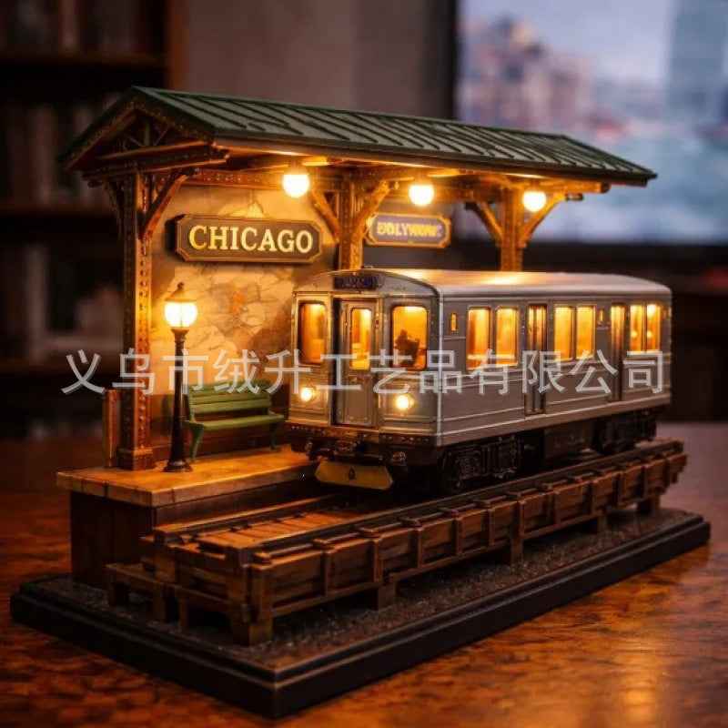 Decorative Booth Table Lamp — Ambient Night Light for Home & Desk
