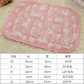 Pet Cooling Ice Silk Mat — Breathable Summer Sleep Mat for Dogs & Cats