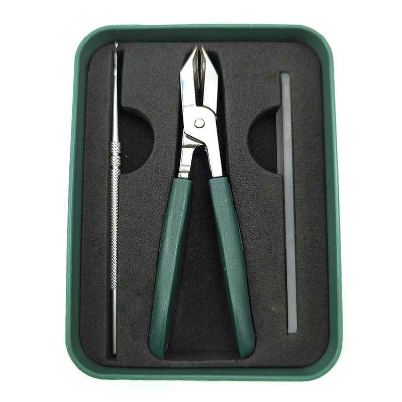 Heavy-Duty Nail Clipper — Wide Jaw Anti-Splash Clipper for Thick & Hard Toenails