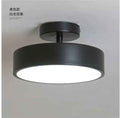 Round Copper Ceiling Light — Small Flush Mount Lamp for Entryway, Hallway & Balcony