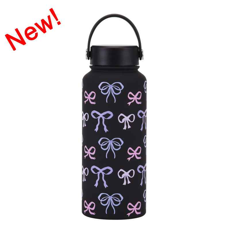 1L Wide-Mouth Insulated Water Bottle — Vacuum Sports Bottle for Women | 100+ Colors