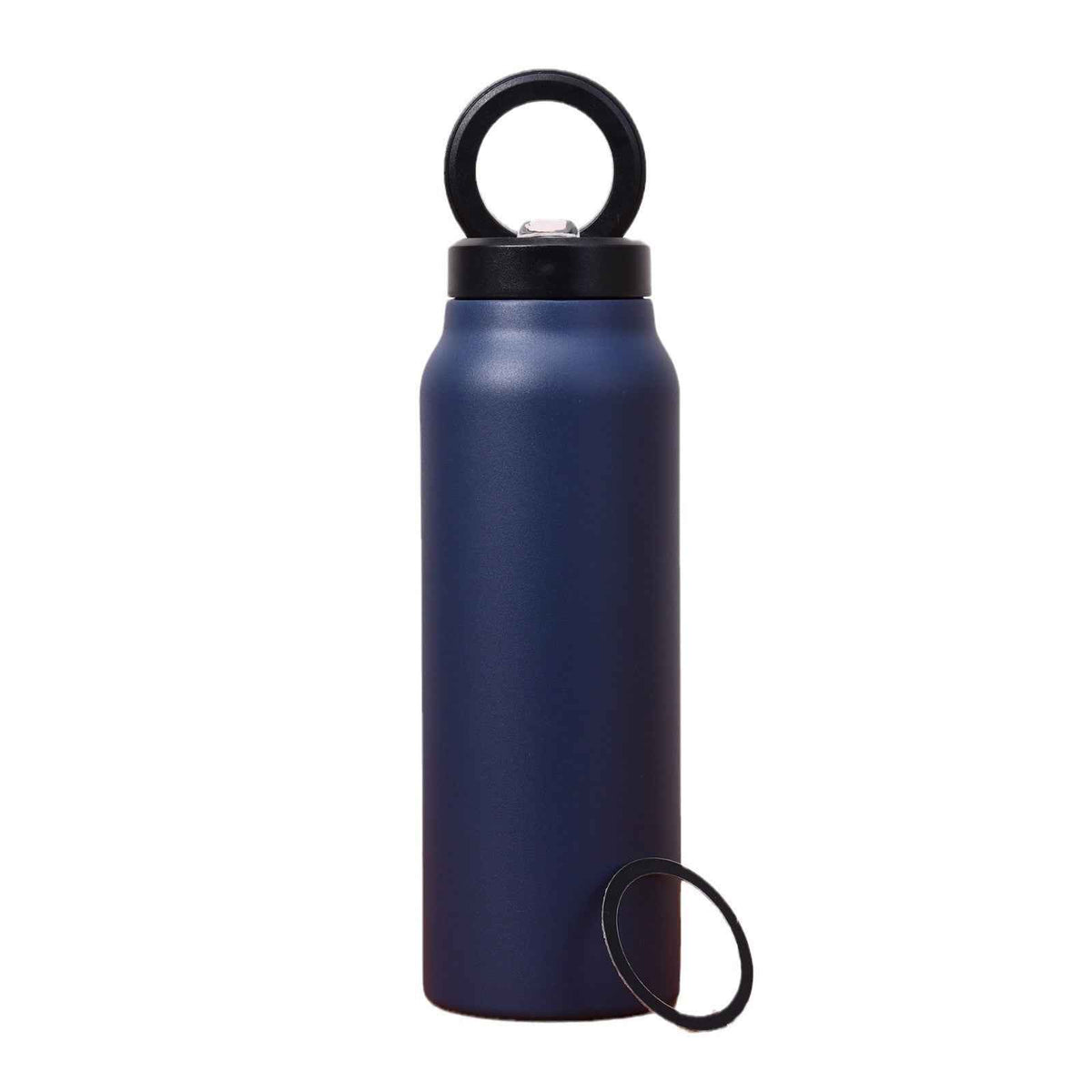 24oz Stainless Steel Water Bottle with Magnetic Lid — Insulated Sports Thermos | 6 Colors