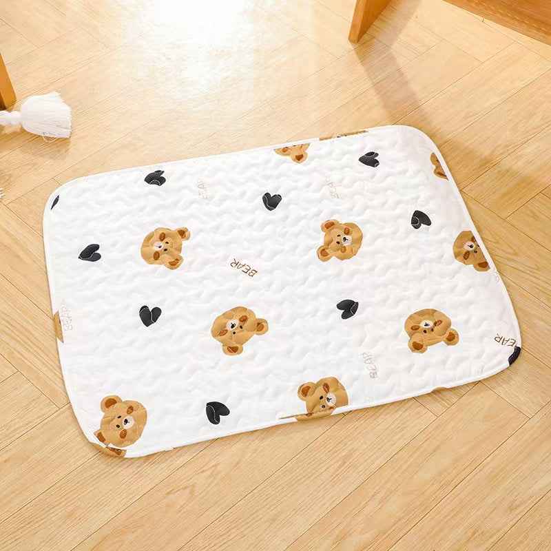 All-Season Pet Pillow Bed Mat — Soft Sleep Mat for Dogs & Cats at Home & in the Car