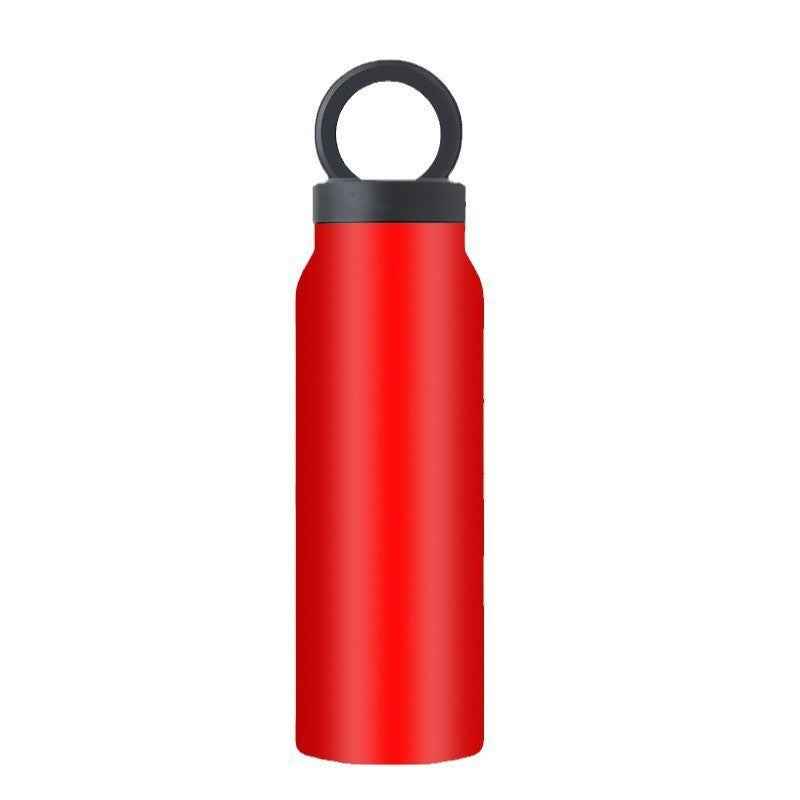 24oz Stainless Steel Water Bottle with Magnetic Lid — Insulated Sports Thermos | 6 Colors