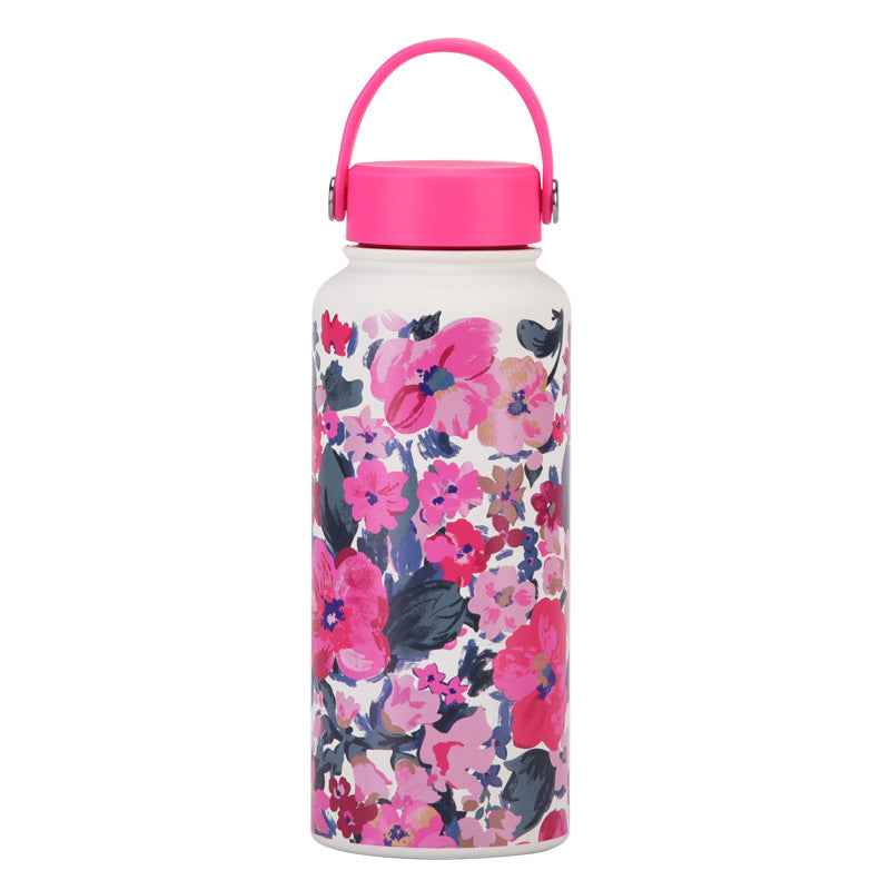 1L Wide-Mouth Insulated Water Bottle — Vacuum Sports Bottle for Women | 100+ Colors