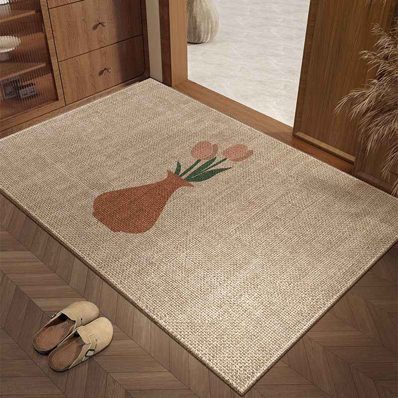 Polyester Door Mat — Dust-Absorbing Dirt-Resistant Indoor Entrance Foot Mat