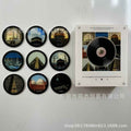NFC Glowing Music Box Fridge Magnet — Custom Song & Photo Rotating Musical Magnet