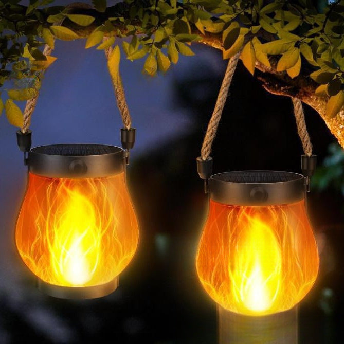 New Product Flickering Flame Garden Lamp
