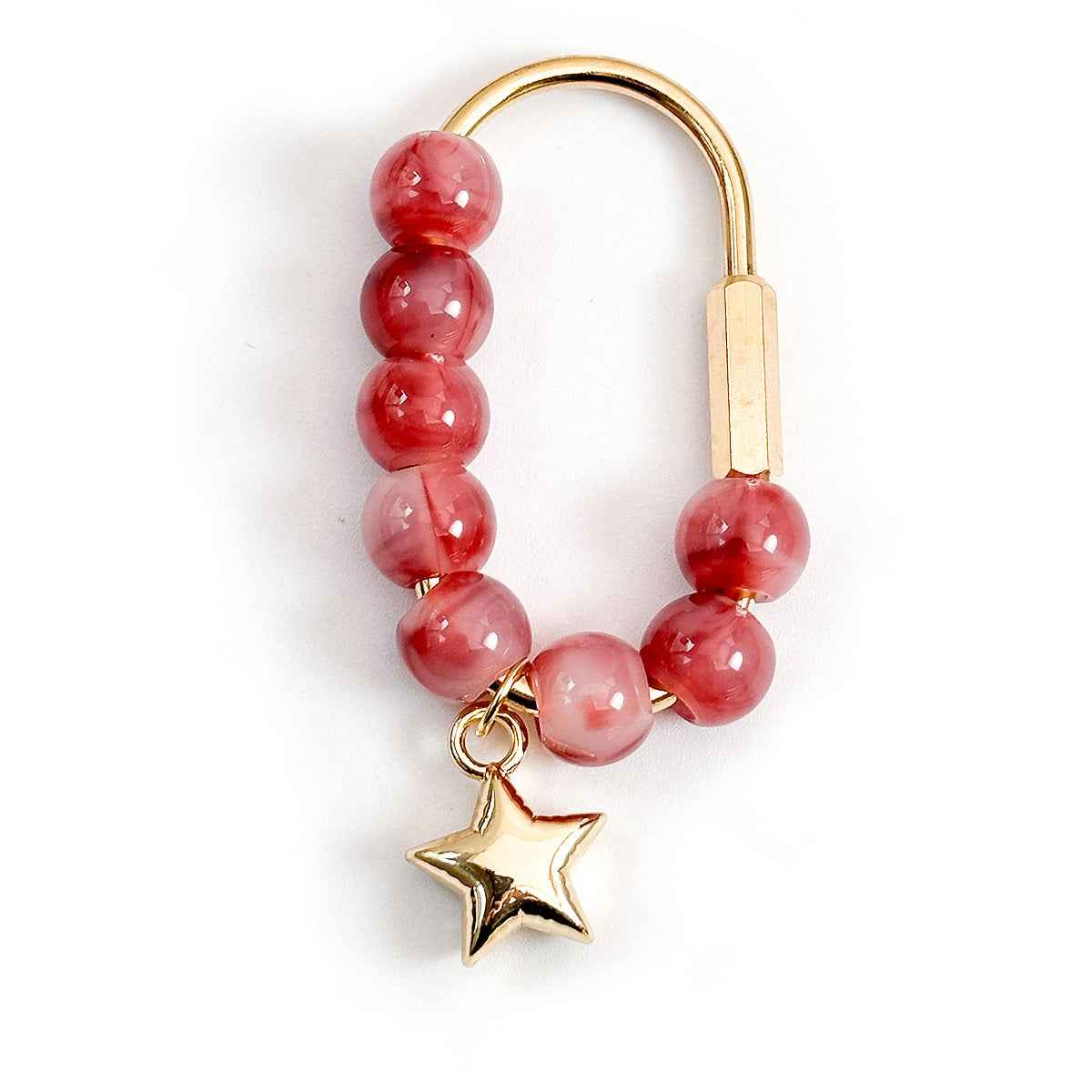 Resin Pendant Keychain — Cute Decorative Key Ring Charm