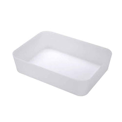 Desktop Drawer Organizer Box — Plastic Storage Divider for Cosmetics, Kitchen & Office