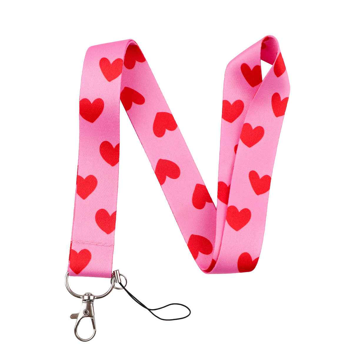 Polyester Card Holder Keychain — Slim Lanyard Wallet for Cards & Keys