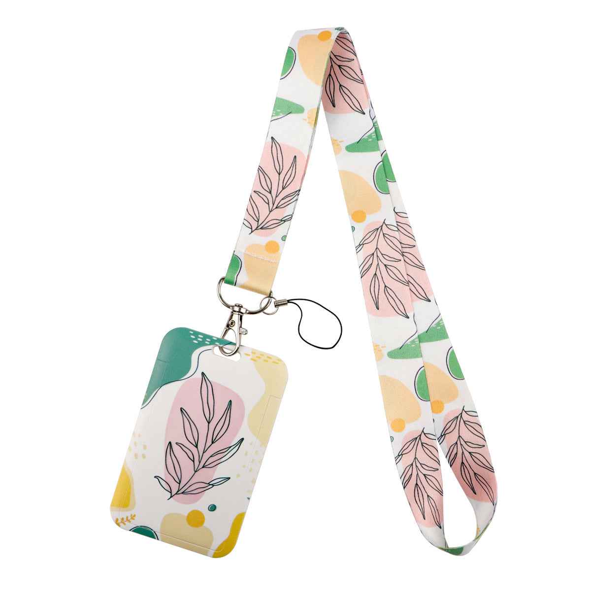 Card Holder Keychain — Compact Everyday Carry Wallet with Key Ring