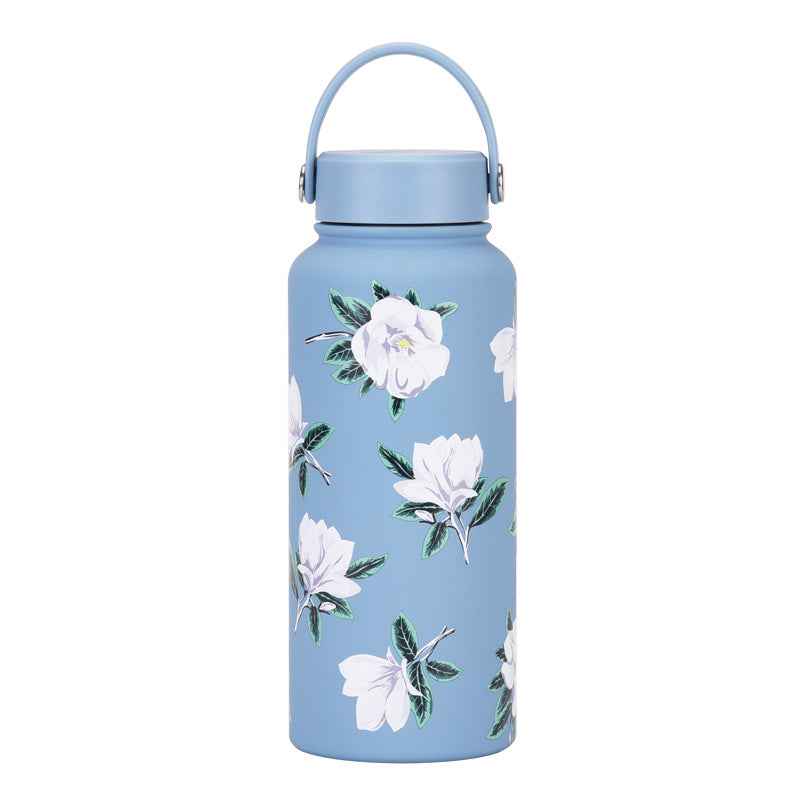 1L Wide-Mouth Insulated Water Bottle — Vacuum Sports Bottle for Women | 100+ Colors