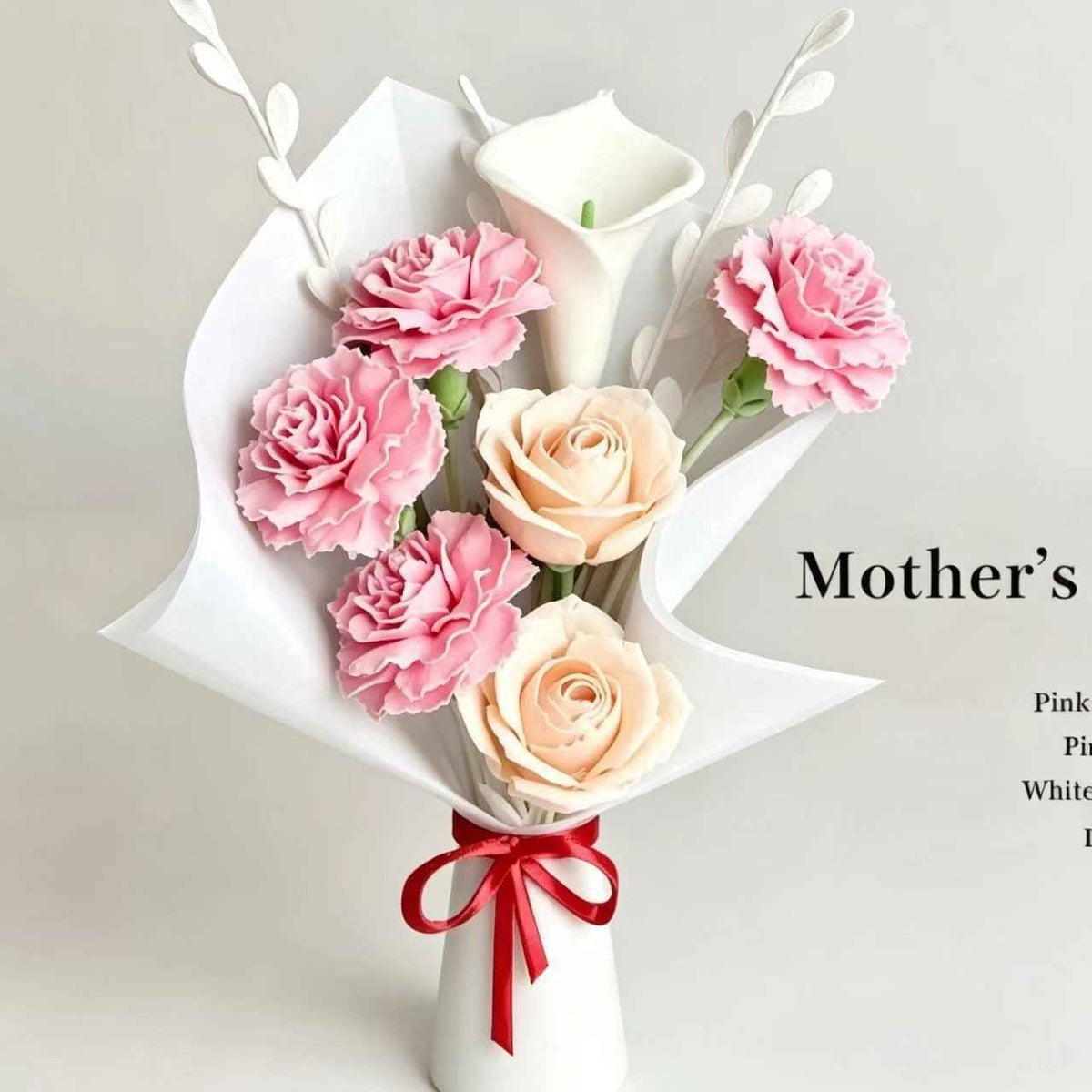 3D Printed Bouquet Gift Box — Creative Stress Relief Toy & Home Decor Ornament