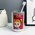 304 Stainless Steel Toothbrush & Mouthwash Cup — Cute Bathroom Cup for Home, Couples & Dorms