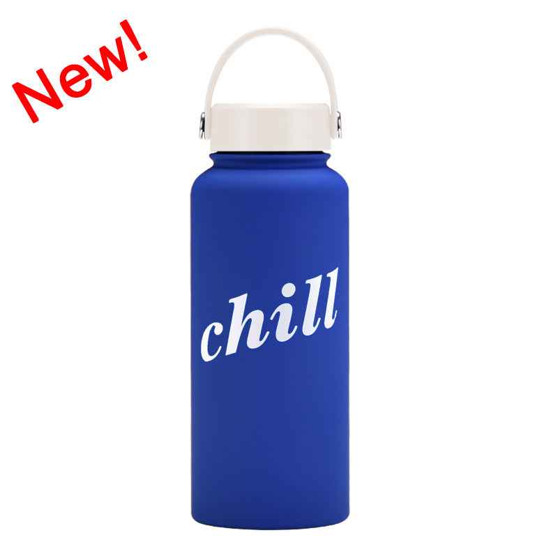 1L Wide-Mouth Insulated Water Bottle — Vacuum Sports Bottle for Women | 100+ Colors
