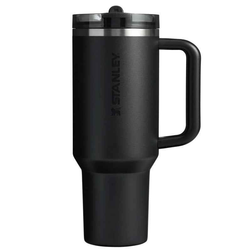 Large Capacity Foldable Straw Tumbler — Stainless Steel Cup with Removable Lid | 21 Colors