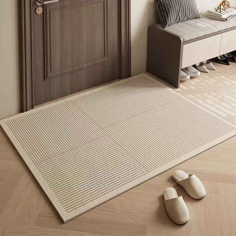 Luxury Velvet Entrance Mat — Cuttable Anti-Slip Door Mat for Porch & Entryway