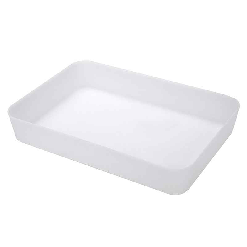 Desktop Drawer Organizer Box — Plastic Storage Divider for Cosmetics, Kitchen & Office