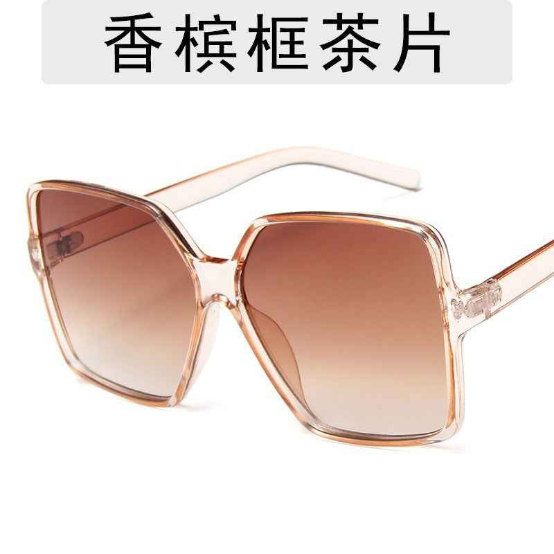 Women's Oversized Square Sunglasses — UV400 Large Frame Fashion Shades | 6 Styles