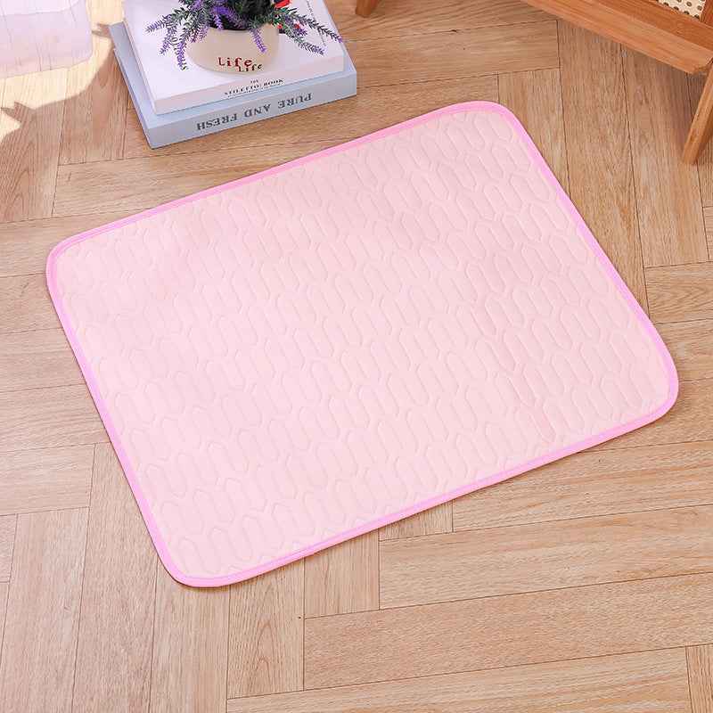 Ice Silk Pet Cooling Mat — Breathable Summer Sleep Mat & Cat Nest for Dogs & Cats