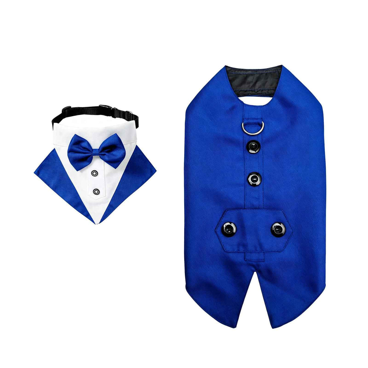 Dog Wedding Suit — Formal Polyester Tuxedo Coat for Pets
