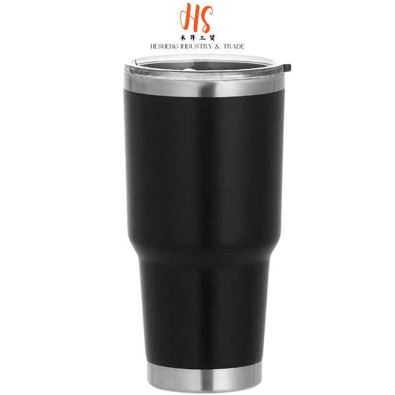 30oz Insulated Straw Tumbler — Double-Wall Vacuum 304 Stainless Steel Car Cup | 18 Colors