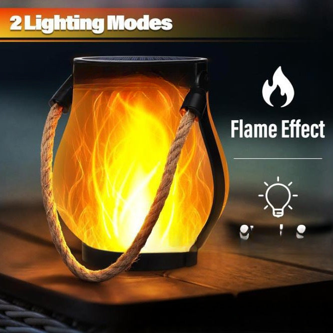 New Product Flickering Flame Garden Lamp