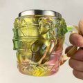 Book-Shaped Glass Mug — Creative Colored Coffee & Tea Cup