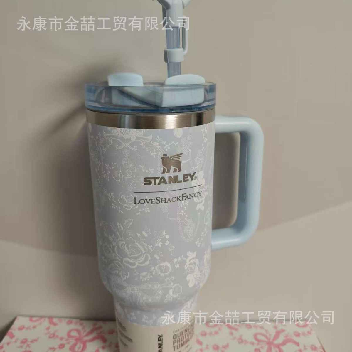 304 Stainless Steel Tumbler with Straw — Insulated Portable Travel & Car Cup