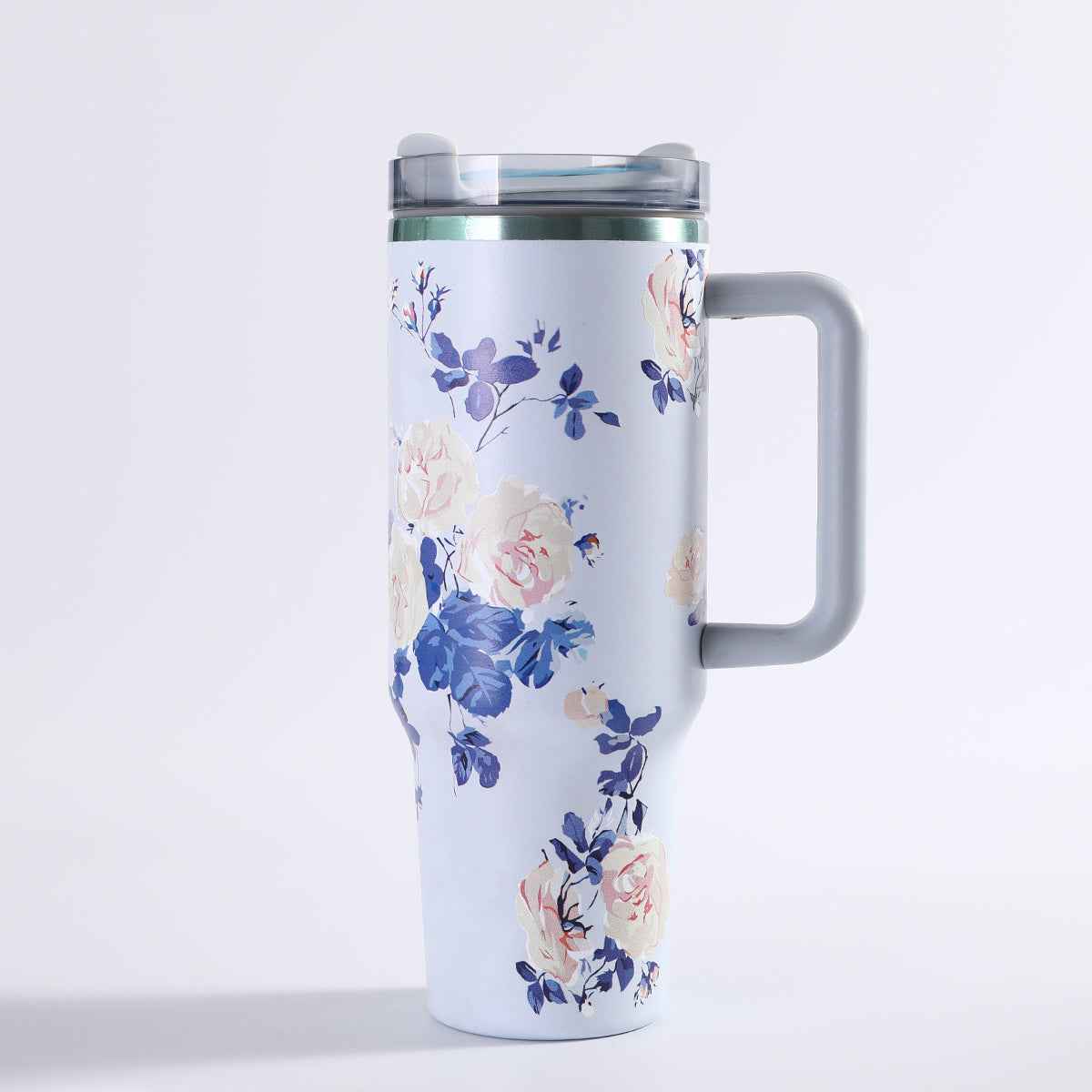 Insulated Tumbler with Handle — 304 Stainless Steel Car Cup | 40oz & 14oz | 6 Colors
