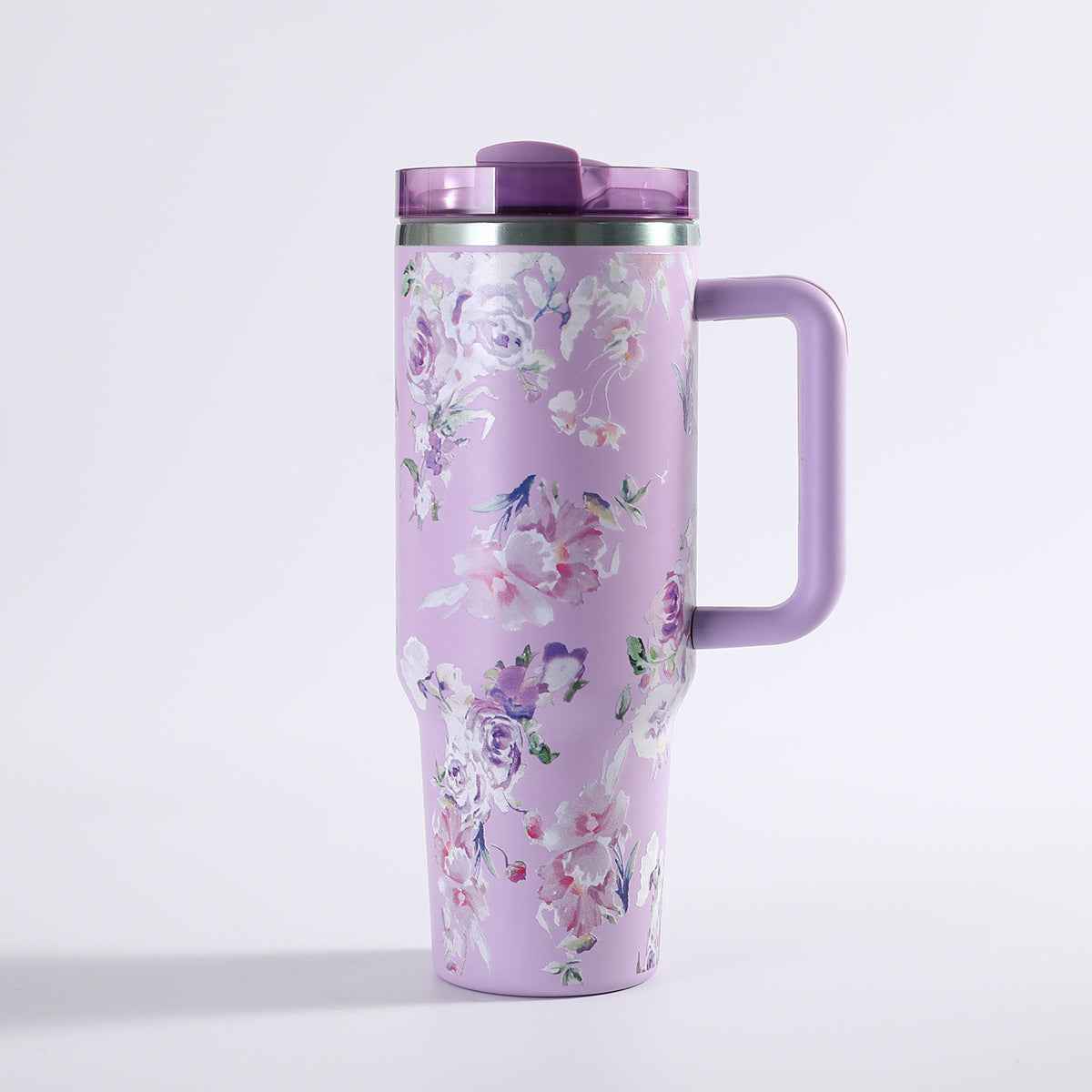 Insulated Tumbler with Handle — 304 Stainless Steel Car Cup | 40oz & 14oz | 6 Colors