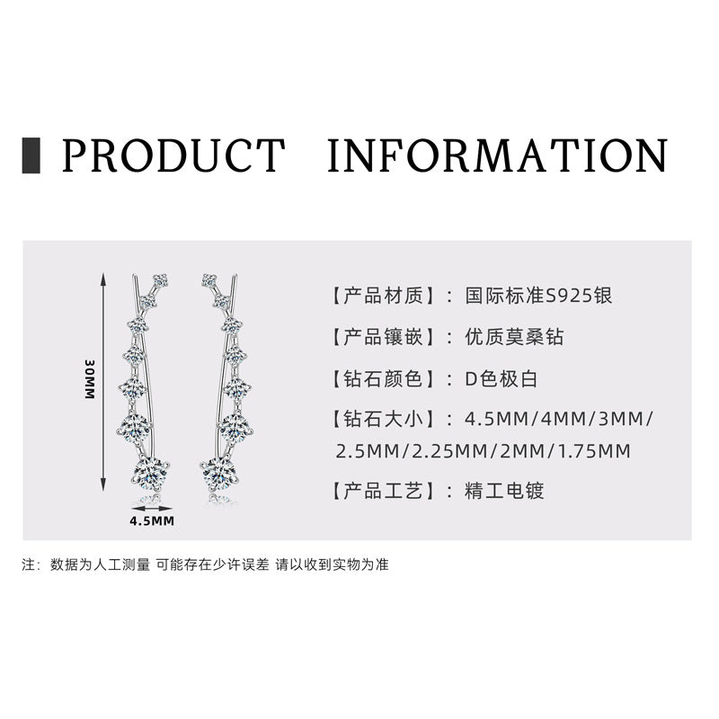 925 Sterling Silver Earrings for women