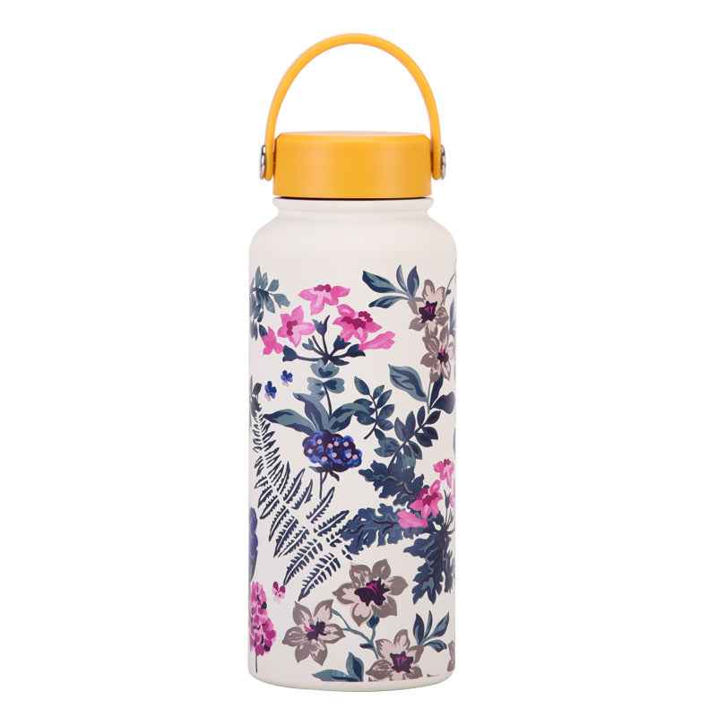 1L Wide-Mouth Insulated Water Bottle — Vacuum Sports Bottle for Women | 100+ Colors