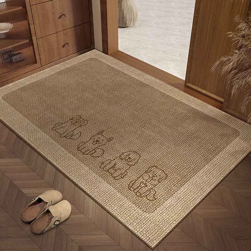 Polyester Door Mat — Dust-Absorbing Dirt-Resistant Indoor Entrance Foot Mat